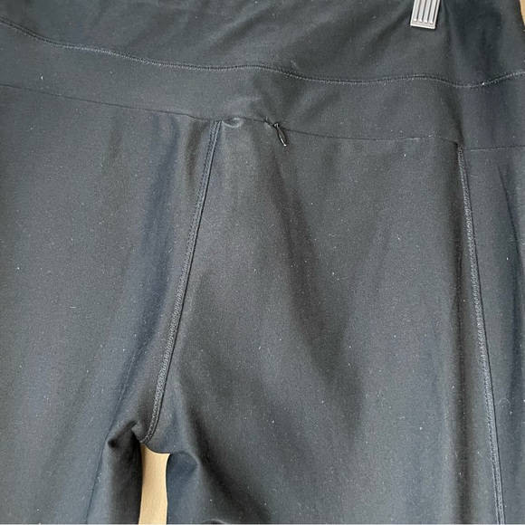 L.L.Bean Women’s Wide Leg  Black Athletic Pants - Size Medium - Picture 10 of 11